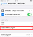 Account hinzufügen